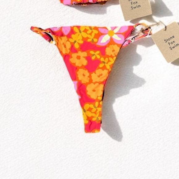 🌻NEW w.tags! Stone Fox Swim Lei Lei Bikini Set Size XL - Picture 10 of 15